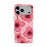 Blush Hibiscus - Tough MagSafe iPhone Case