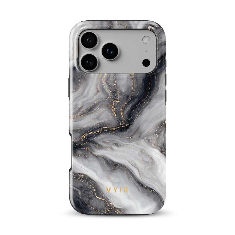 Golden Luxe Black - Tough MagSafe iPhone Case