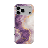 Golden Luxe Marble Purple - Tough Phone Case