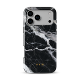 Italian Marble Black - Tough Phone Case