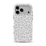 Leopard Elegance Grey - Tough MagSafe iPhone Case