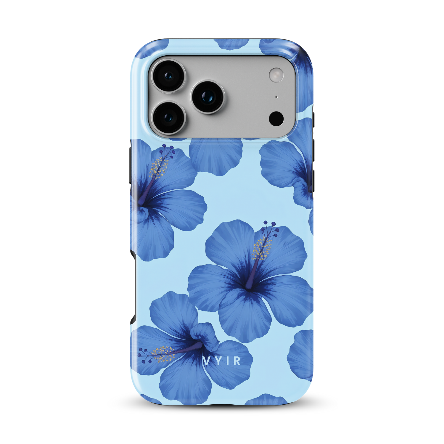 Sky Bloom Hibiscus - Shockproof Phone Case - VYIR