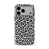 Luxe Leopard White - Tough MagSafe iPhone Case