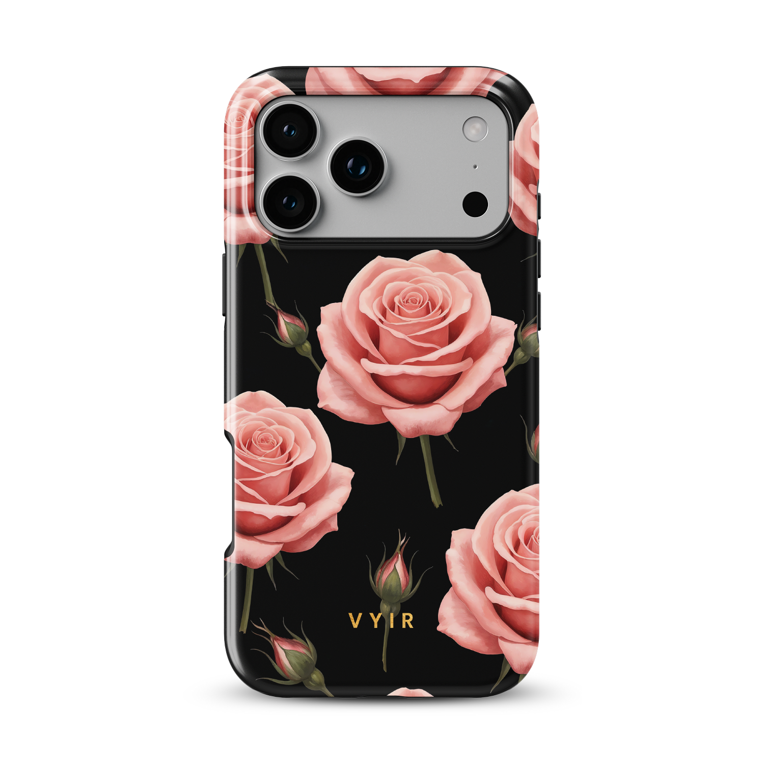 Soft Rose Elegance - Shockproof Phone Case - VYIR