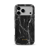 Pure Marble Black - Tough MagSafe iPhone Case