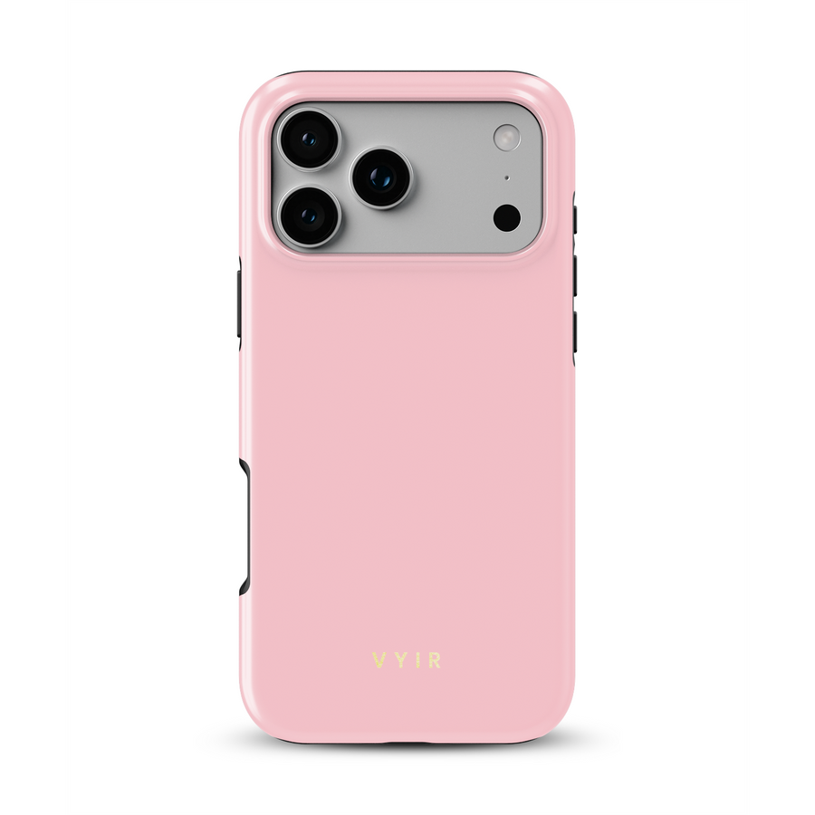 VYIR Signature Solid Colors, Light Pink - Tough MagSafe iPhone Case