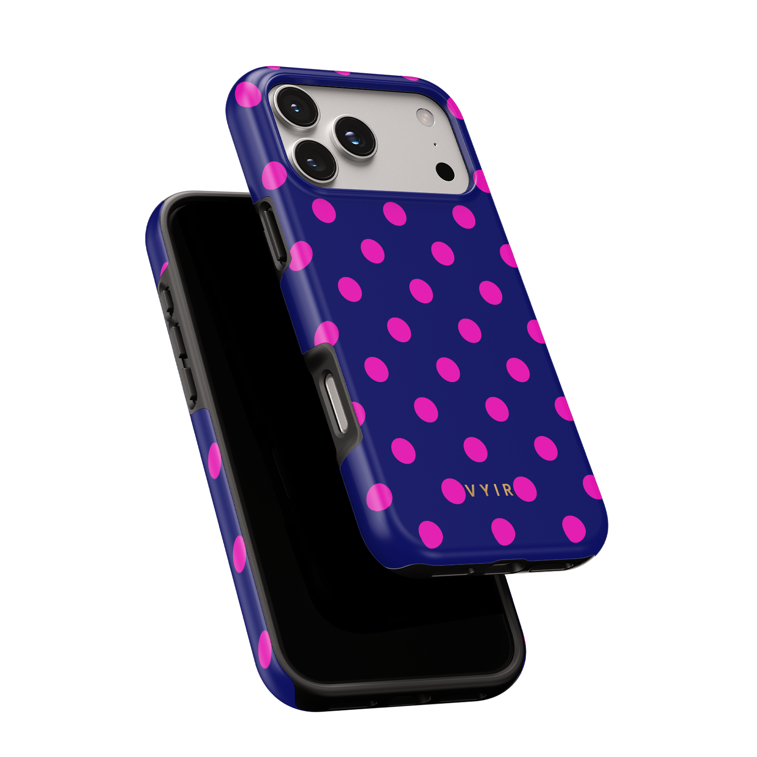 Classic Polka Dots, Hotspot - Shockproof Phone Case - VYIR