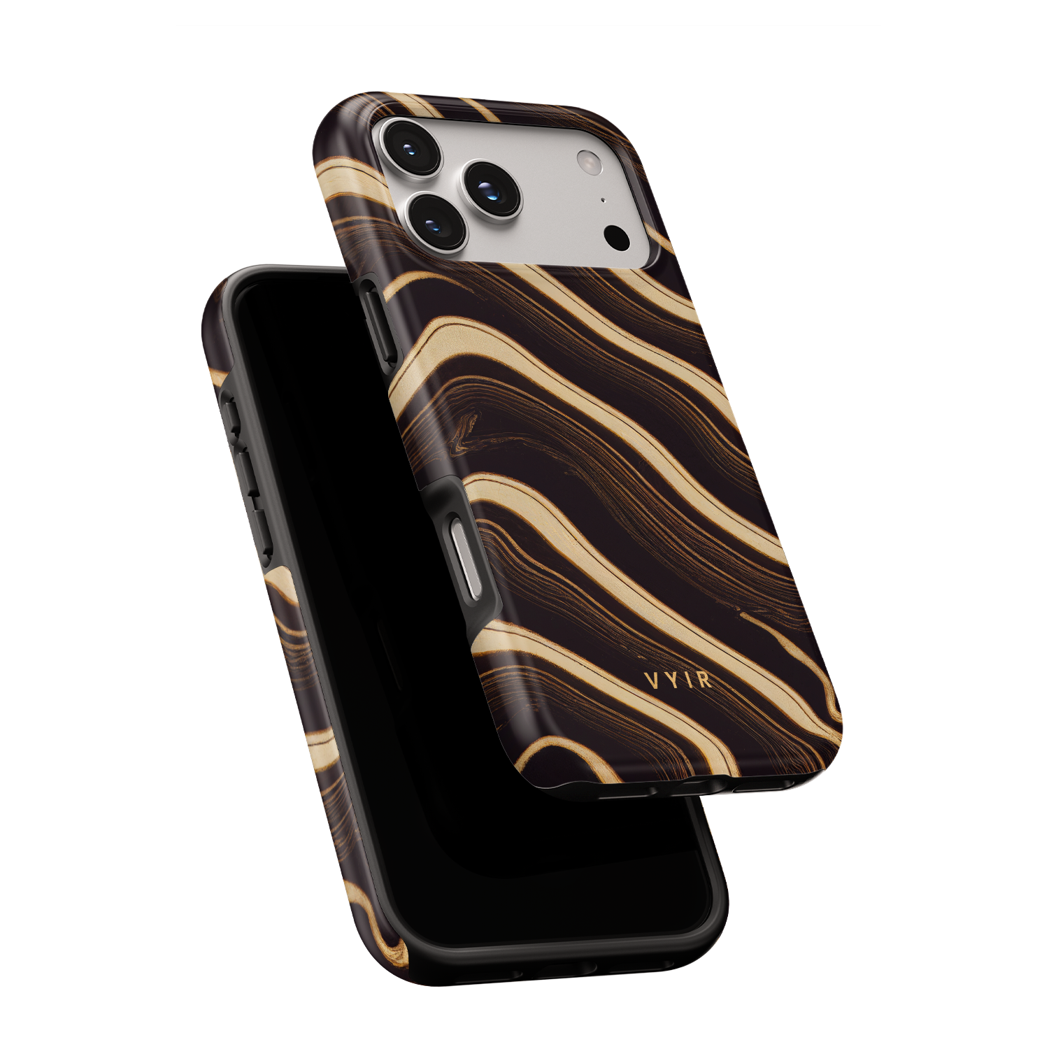 Obsidian Flow - Shockproof MagSafe iPhone Case - VYIR