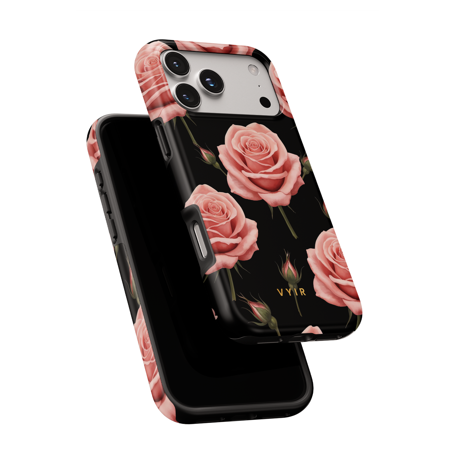 Soft Rose Elegance - Shockproof Phone Case - VYIR