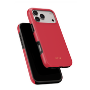 VYIR Signature Solid Colors, Red - Shockproof Phone Case - VYIR
