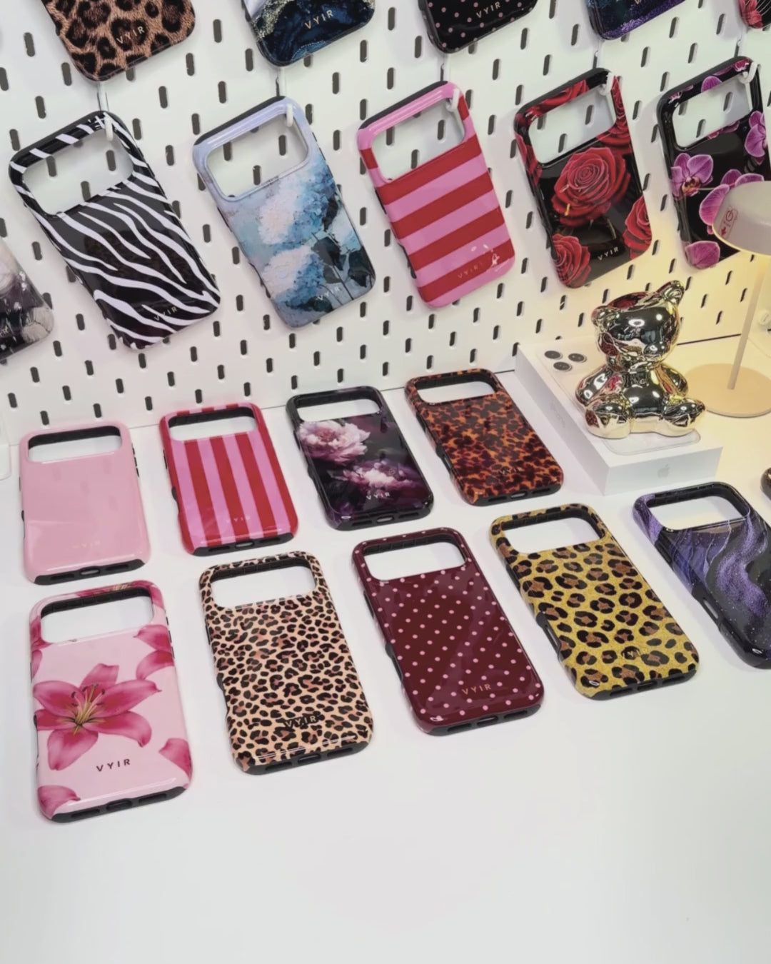 Pink Hibiscus Glow - Tough Phone Case